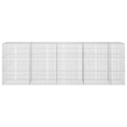 vidaXL Gabion with 5 mm Wire and 5x5 cm Mesh 450x30x150 cm 3
