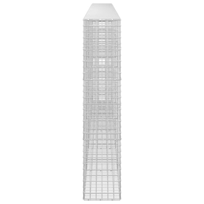 vidaXL Gabion with 5 mm Wire and 5x5 cm Mesh 550x30x150 cm 4