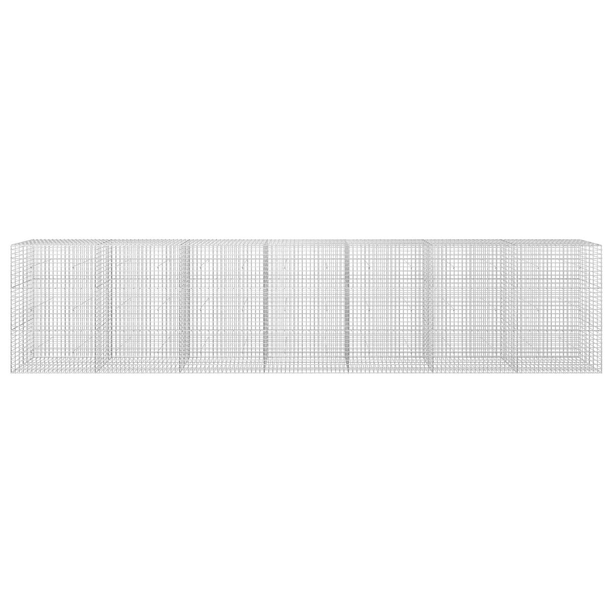 vidaXL Gabion with 5 mm Wire and 5x5 cm Mesh 700x30x150 cm 3