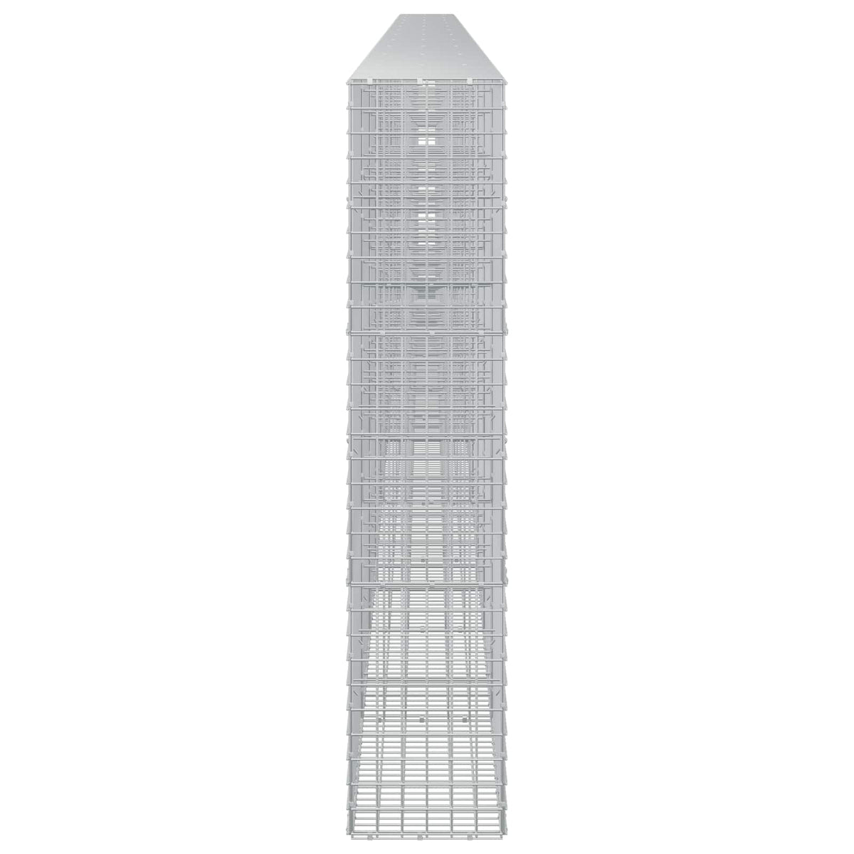 vidaXL Gabion with 5 mm Wire and 5x5 cm Mesh 1150x30x150 cm 4