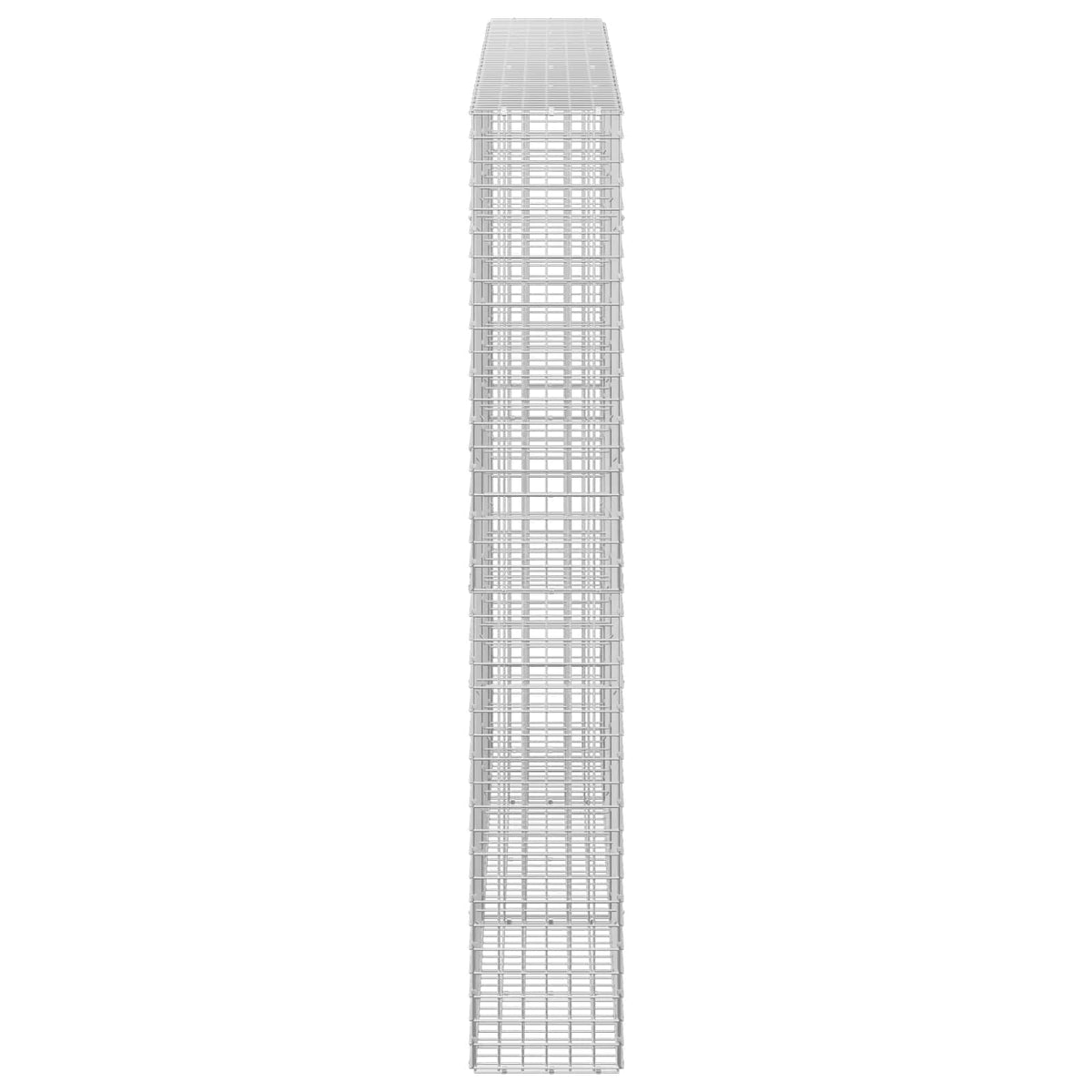 vidaXL Gabion with 5 mm Wire and 5x5 cm Mesh 250x30x200 cm 4