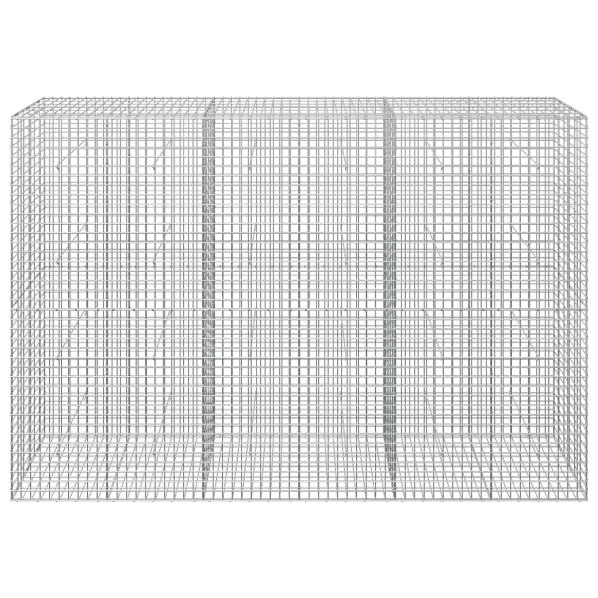 Gabion with 5 mm Wire and 5x5 cm Mesh 50x30x200 cm Height 200 cm Thickness 30 cm 50–1000 cm 300 cm
