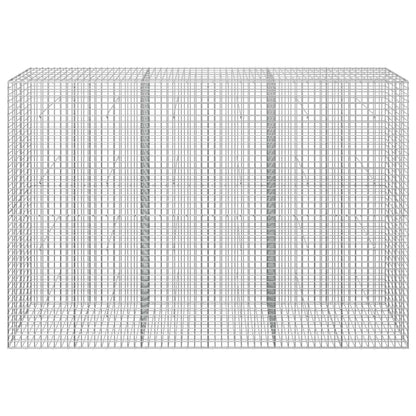 Gabion with 5 mm Wire and 5x5 cm Mesh 50x30x200 cm Height 200 cm Thickness 30 cm 50–1000 cm 300 cm