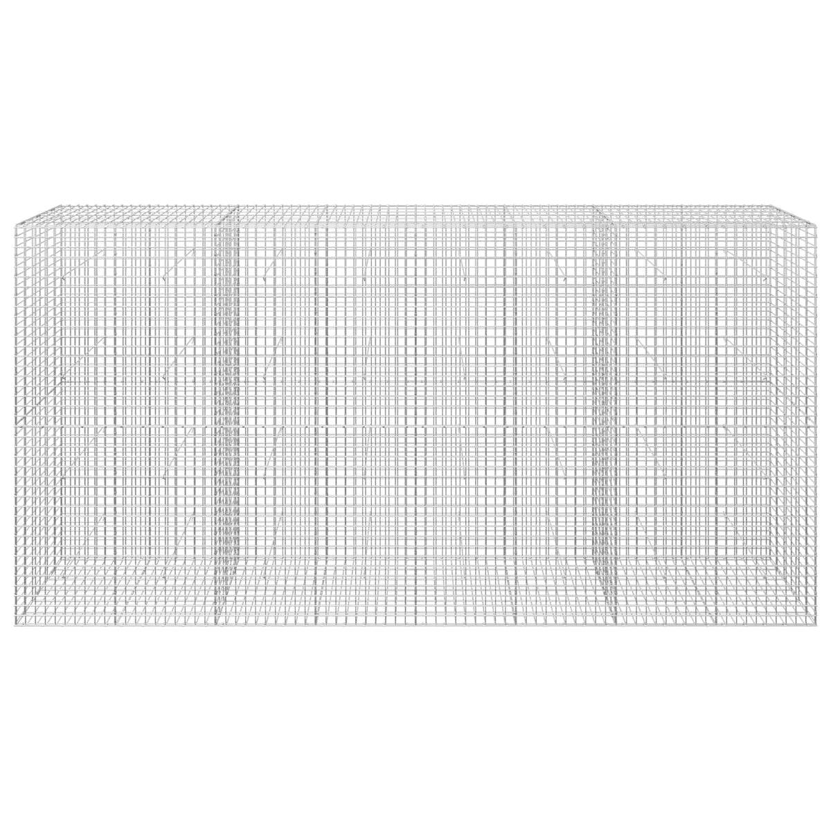Gabion with 5 mm Wire and 5x5 cm Mesh 50x30x200 cm Height 200 cm Thickness 30 cm 50–1000 cm 400 cm