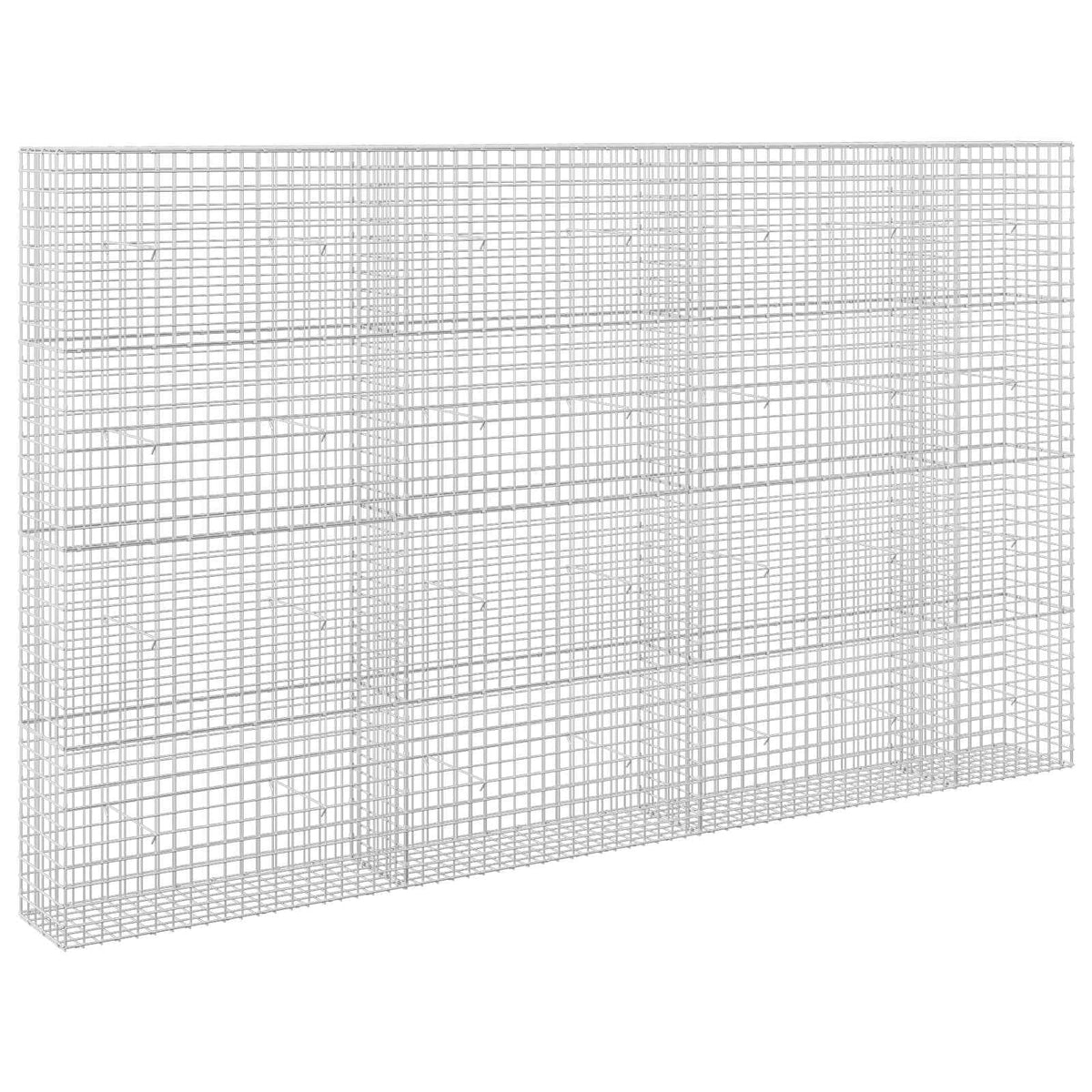 vidaXL Gabion with 5 mm Wire and 5x5 cm Mesh 450x30x200 cm 2