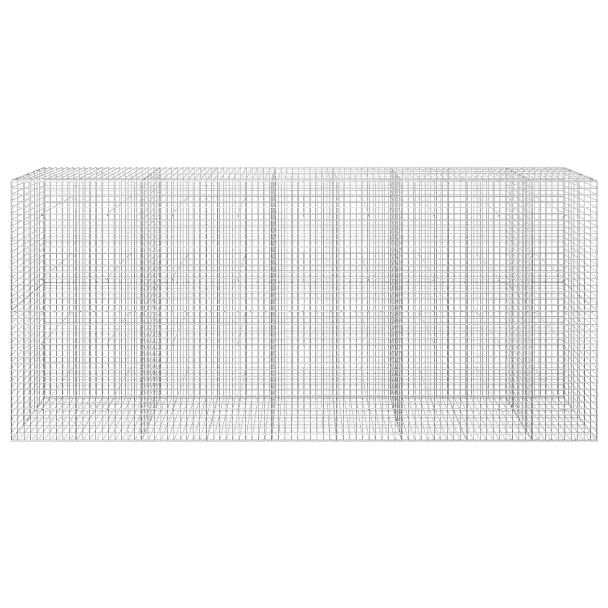 vidaXL Gabion with 5 mm Wire and 5x5 cm Mesh 450x30x200 cm 3