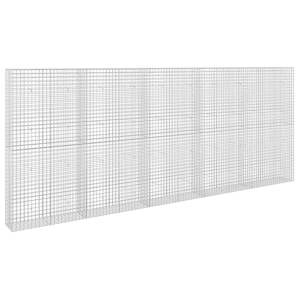 Gabion with 5 mm Wire and 5x5 cm Mesh 50x30x200 cm Height 200 cm Thickness 30 cm 50–1000 cm 500 cm