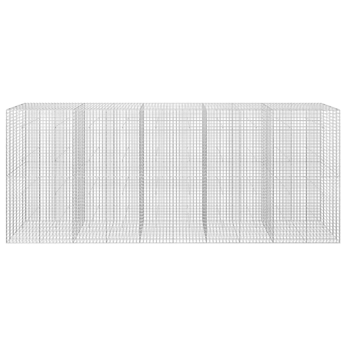 vidaXL Gabion with 5 mm Wire and 5x5 cm Mesh 500x30x200 cm 3