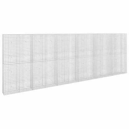 vidaXL Gabion with 5 mm Wire and 5x5 cm Mesh 600x30x200 cm 2