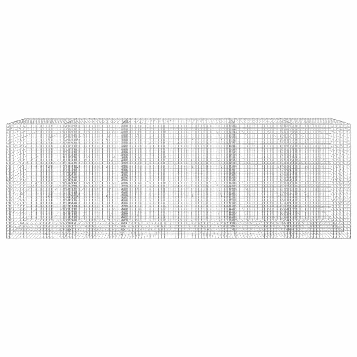 vidaXL Gabion with 5 mm Wire and 5x5 cm Mesh 600x30x200 cm 3