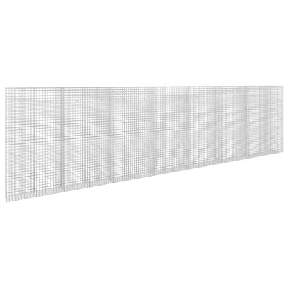 Gabion with 5 mm Wire and 5x5 cm Mesh 50x30x200 cm Height 200 cm Thickness 30 cm 50–1000 cm 750 cm
