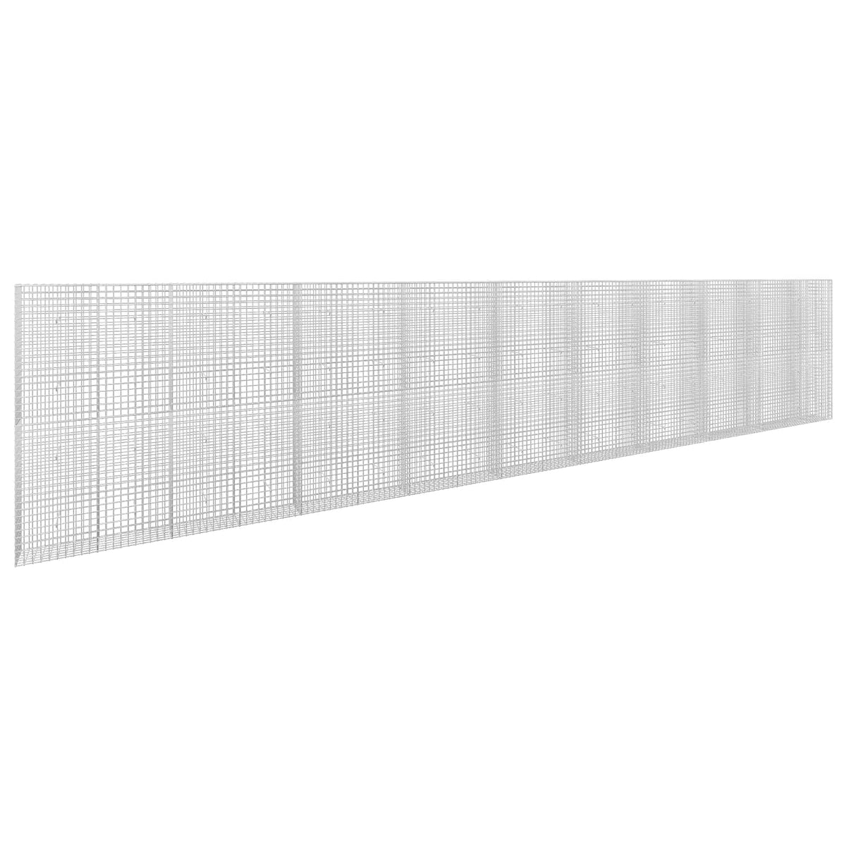 vidaXL Gabion with 5 mm Wire and 5x5 cm Mesh 950x30x200 cm 2