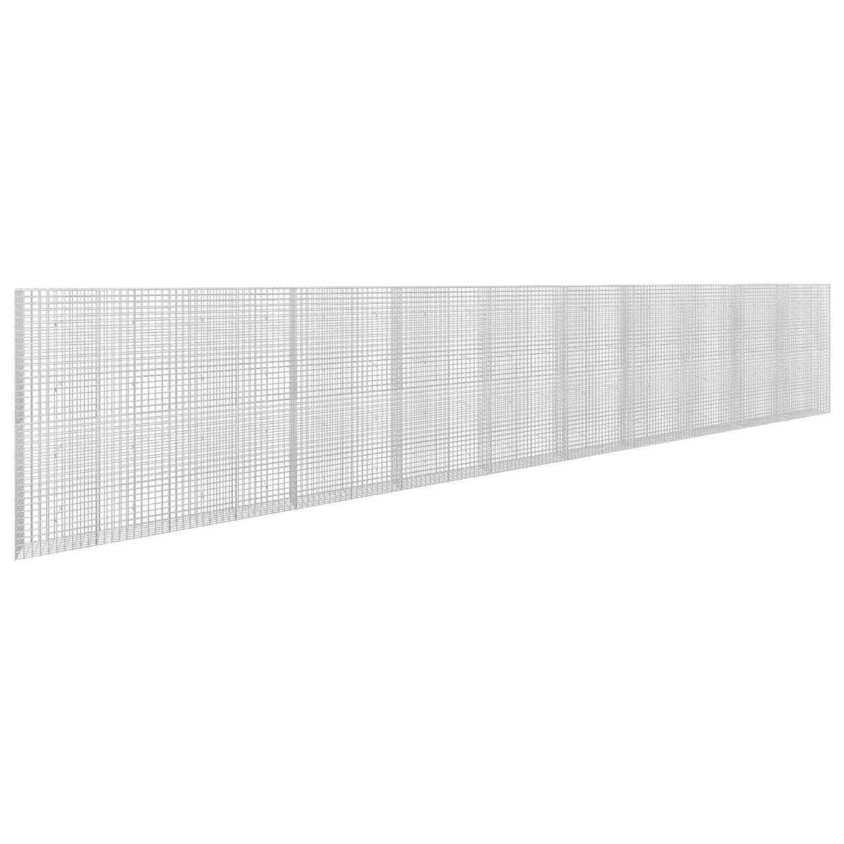 vidaXL Gabion with 5 mm Wire and 5x5 cm Mesh 1000x30x200 cm 2