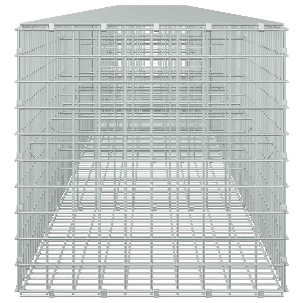 vidaXL Gabion with 5 mm Wire and 5x5 cm Mesh 700x50x50 cm 4