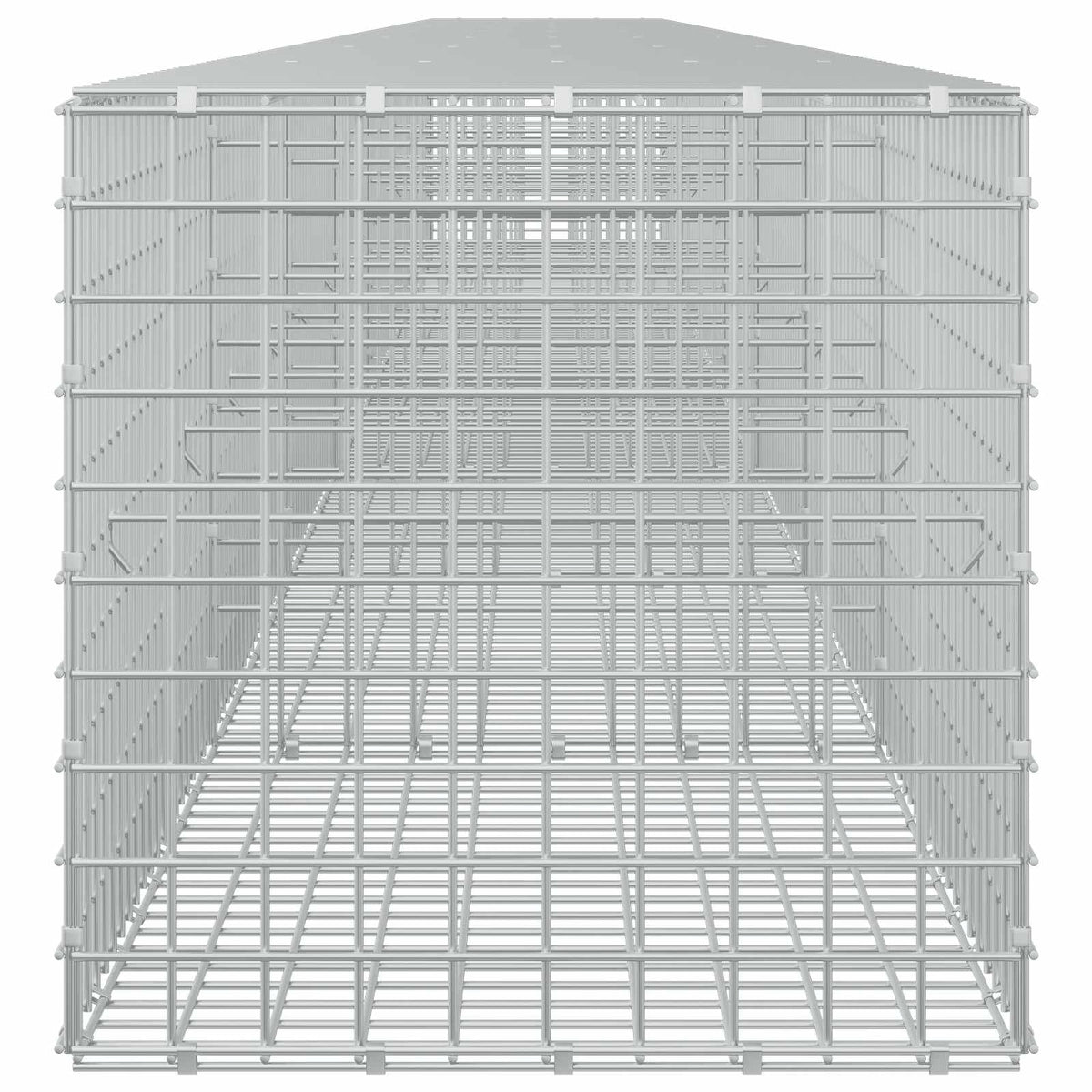 vidaXL Gabion with 5 mm Wire and 5x5 cm Mesh 750x50x50 cm 4