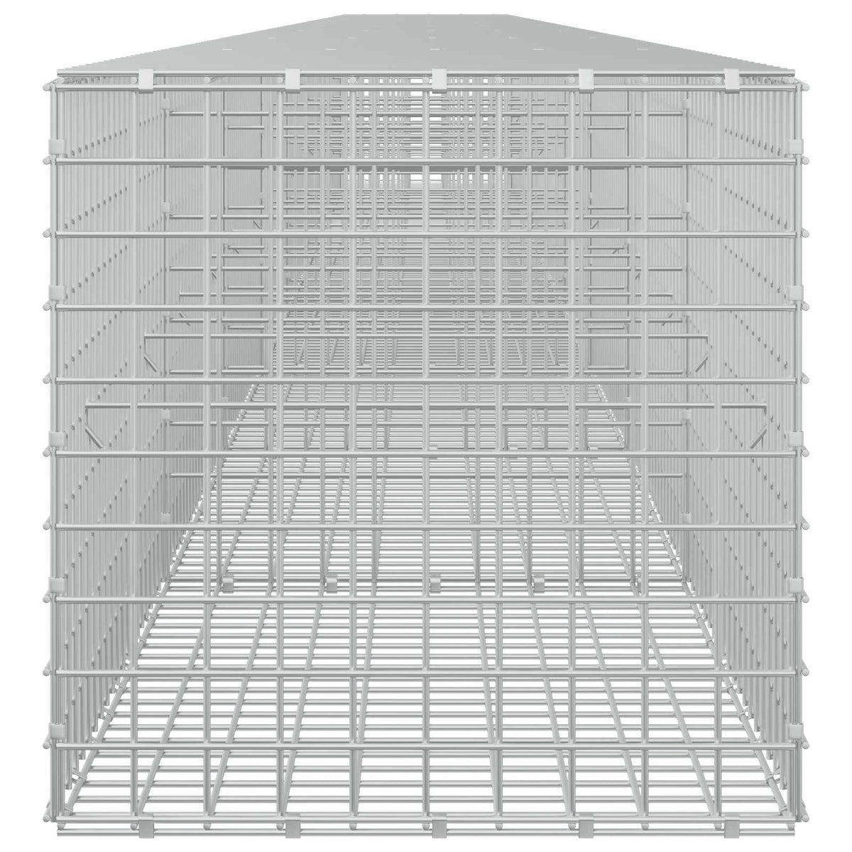 vidaXL Gabion with 5 mm Wire and 5x5 cm Mesh 850x50x50 cm 4