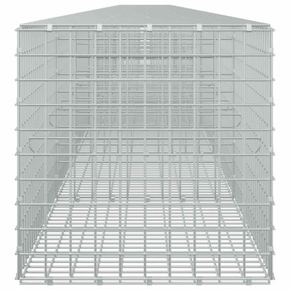 vidaXL Gabion with 5 mm Wire and 5x5 cm Mesh 950x50x50 cm 4
