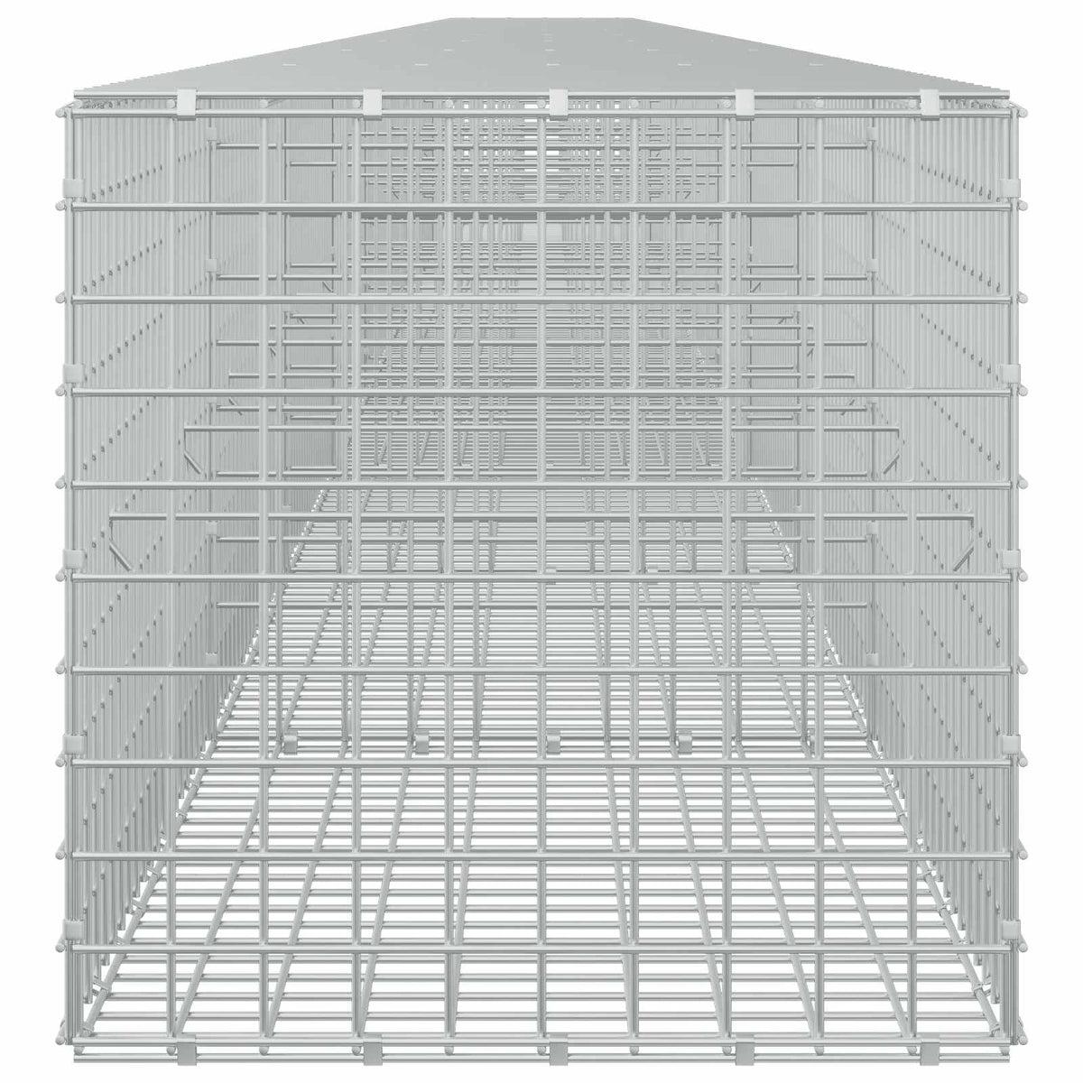 vidaXL Gabion with 5 mm Wire and 5x5 cm Mesh 1000x50x50 cm 4