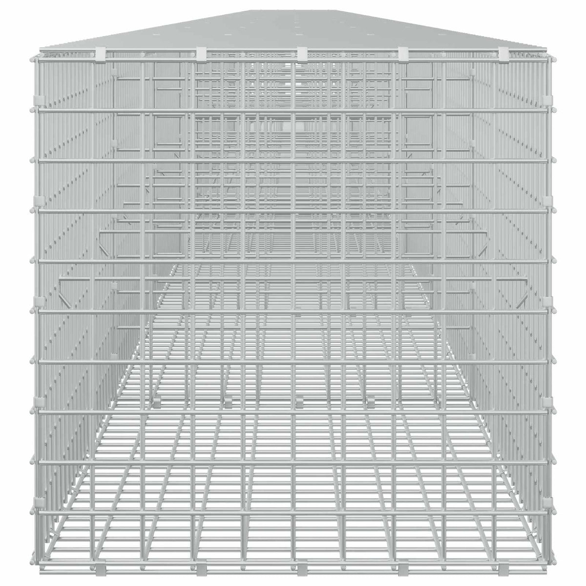 vidaXL Gabion with 5 mm Wire and 5x5 cm Mesh 1200x50x50 cm 4