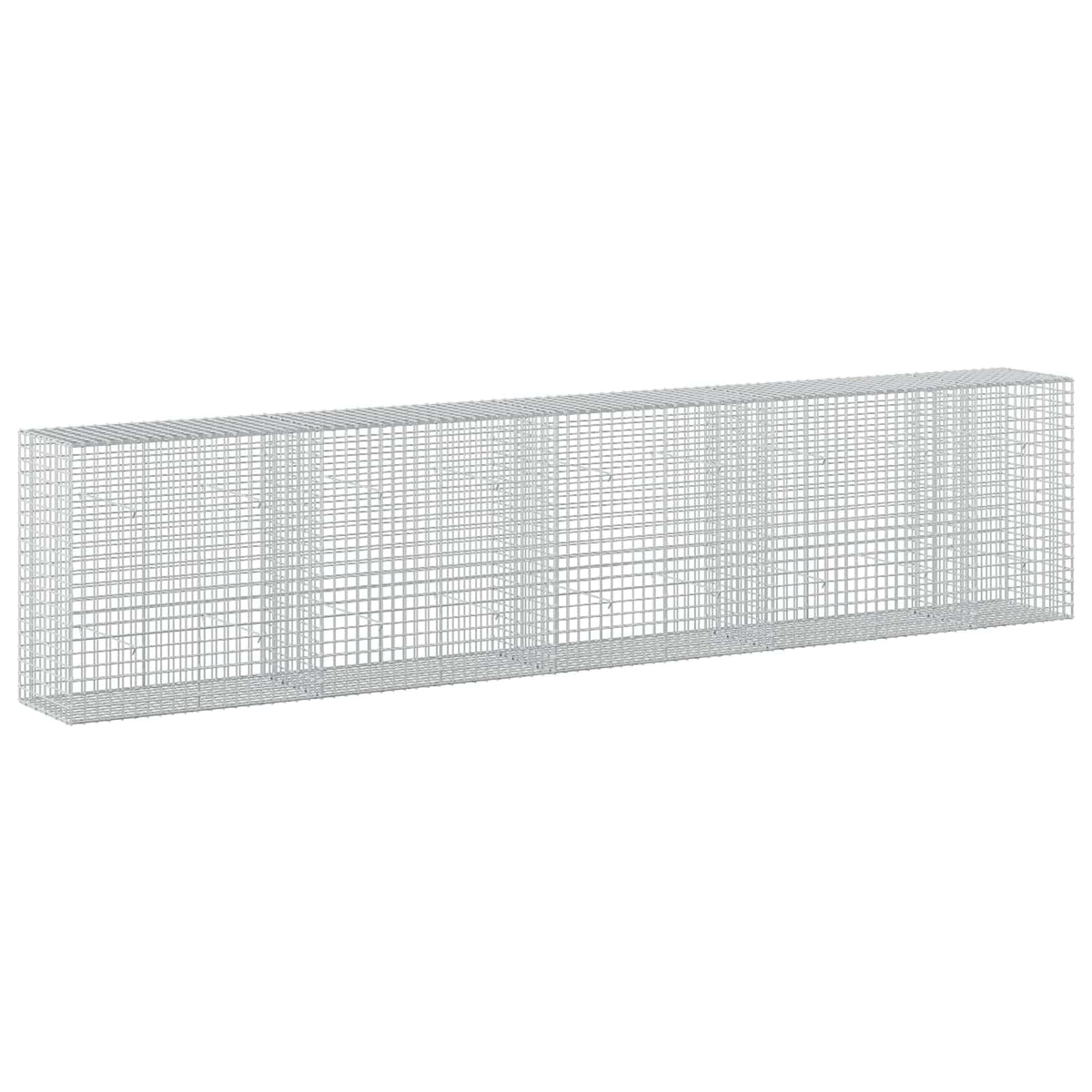 vidaXL Gabion with 5 mm Wire and 5x5 cm Mesh 450x50x100 cm 2