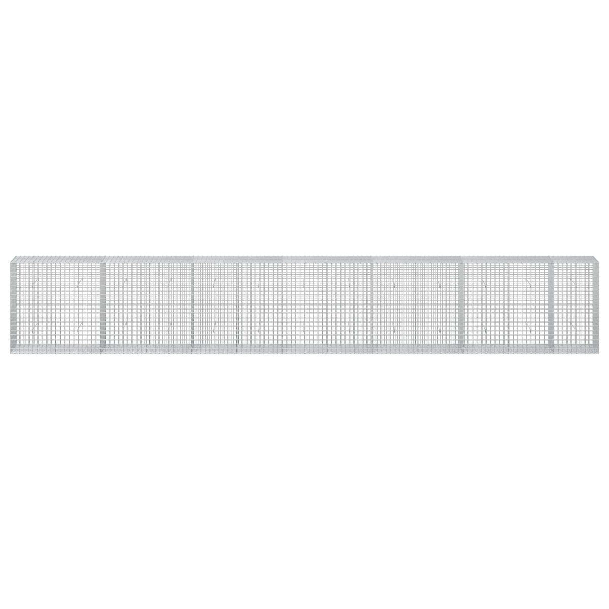 vidaXL Gabion with 5 mm Wire and 5x5 cm Mesh 650x50x100 cm 3