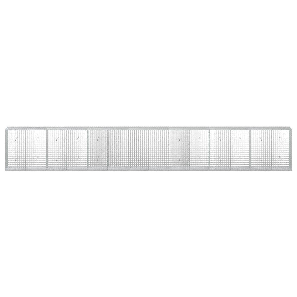vidaXL Gabion with 5 mm Wire and 5x5 cm Mesh 700x50x100 cm 3