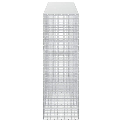 vidaXL Gabion with 5 mm Wire and 5x5 cm Mesh 350x50x150 cm 4