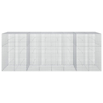 vidaXL Gabion with 5 mm Wire and 5x5 cm Mesh 400x50x150 cm 3