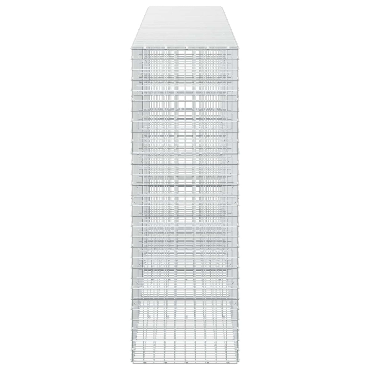 vidaXL Gabion with 5 mm Wire and 5x5 cm Mesh 400x50x150 cm 4