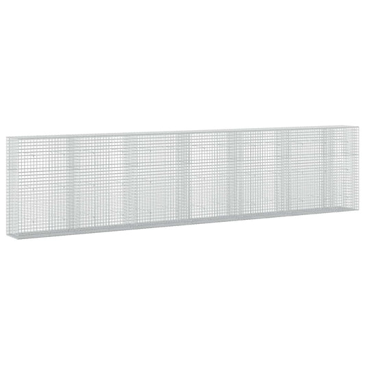 vidaXL Gabion with 5 mm Wire and 5x5 cm Mesh 650x50x150 cm 2