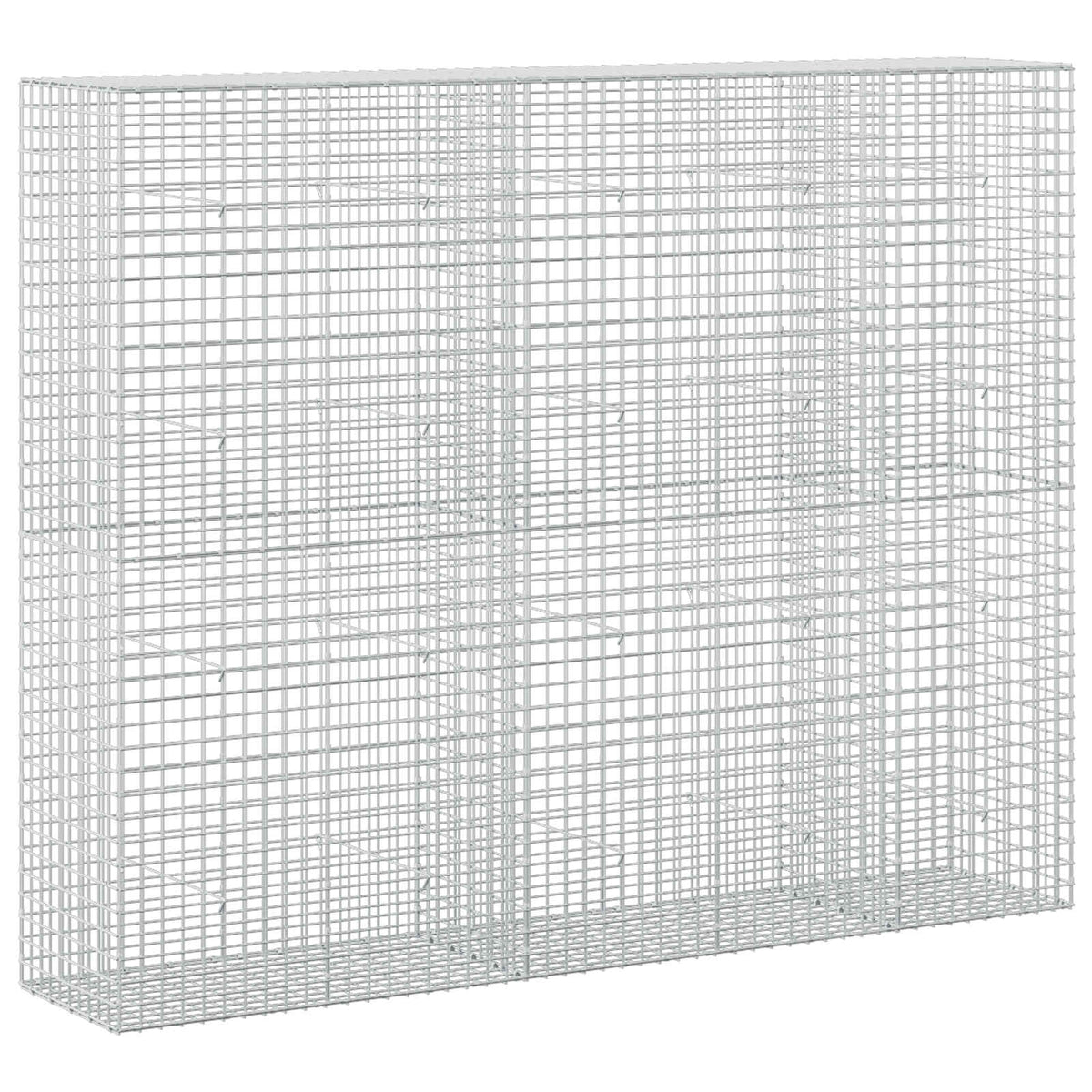 vidaXL Gabion with 5 mm Wire and 5x5 cm Mesh 250x50x200 cm 2
