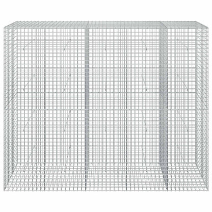 vidaXL Gabion with 5 mm Wire and 5x5 cm Mesh 250x50x200 cm 3
