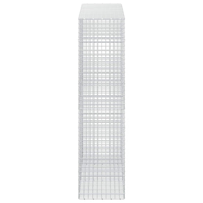 vidaXL Gabion with 5 mm Wire and 5x5 cm Mesh 250x50x200 cm 4