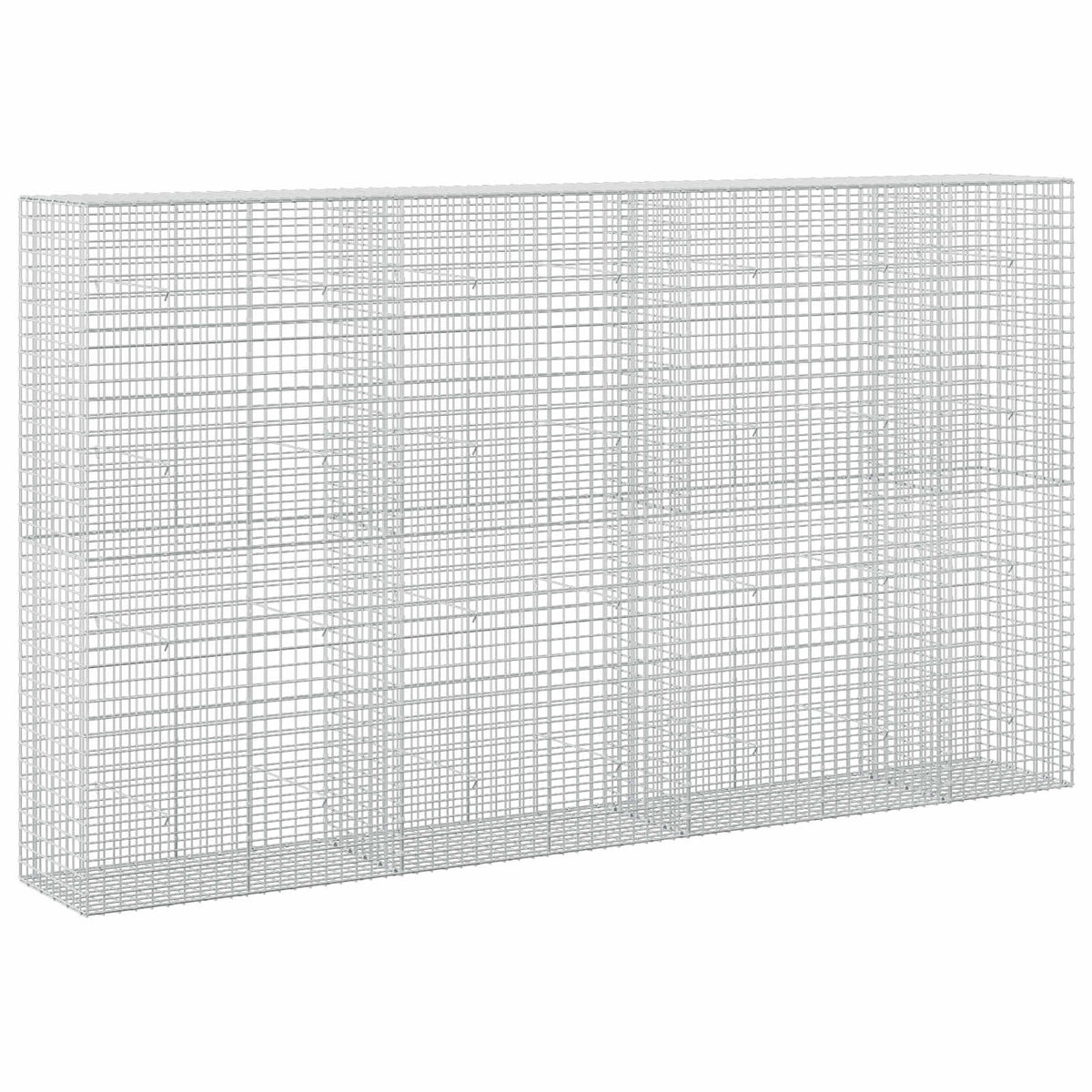 vidaXL Gabion with 5 mm Wire and 5x5 cm Mesh 350x50x200 cm 2