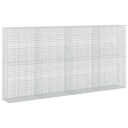vidaXL Gabion with 5 mm Wire and 5x5 cm Mesh 400x50x200 cm 2