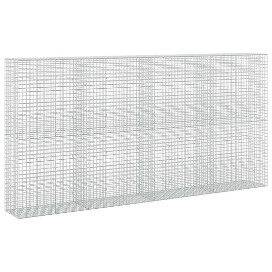 vidaXL Gabion with 5 mm Wire and 5x5 cm Mesh 400x50x200 cm 2