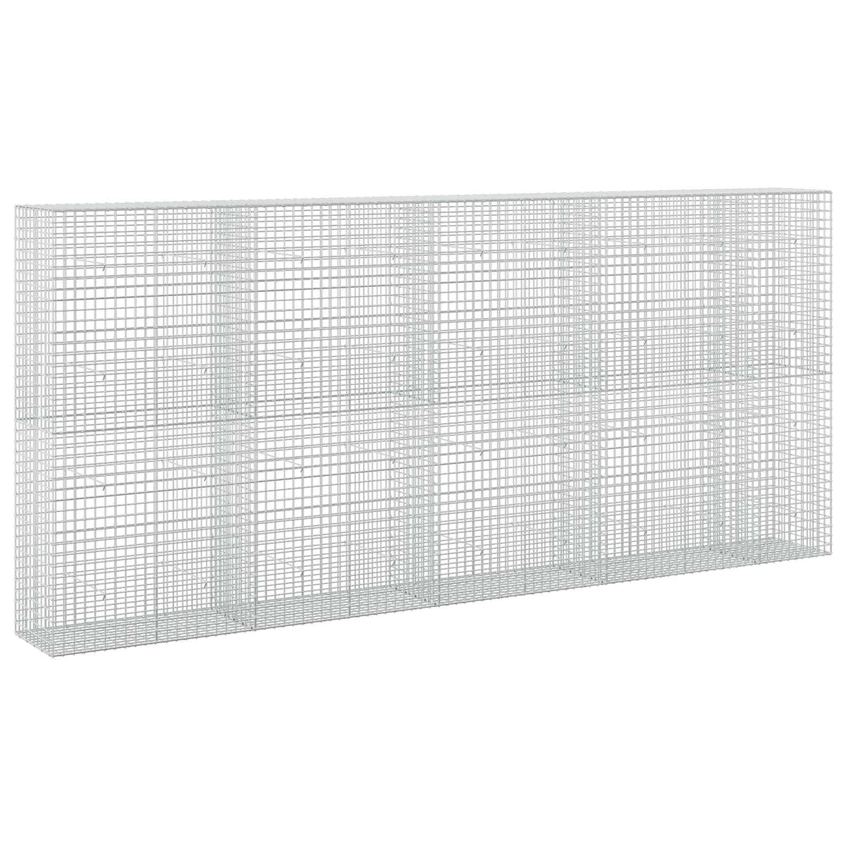 vidaXL Gabion with 5 mm Wire and 5x5 cm Mesh 450x50x200 cm 2