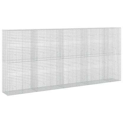 vidaXL Gabion with 5 mm Wire and 5x5 cm Mesh 450x50x200 cm 2