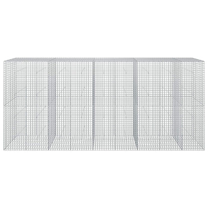 vidaXL Gabion with 5 mm Wire and 5x5 cm Mesh 450x50x200 cm 3