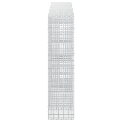 vidaXL Gabion with 5 mm Wire and 5x5 cm Mesh 450x50x200 cm 4