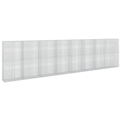 vidaXL Gabion with 5 mm Wire and 5x5 cm Mesh 800x50x200 cm 2
