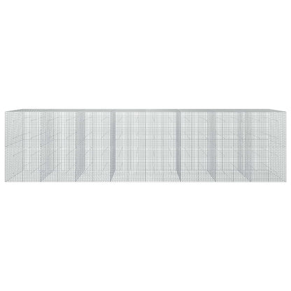 vidaXL Gabion with 5 mm Wire and 5x5 cm Mesh 800x50x200 cm 3