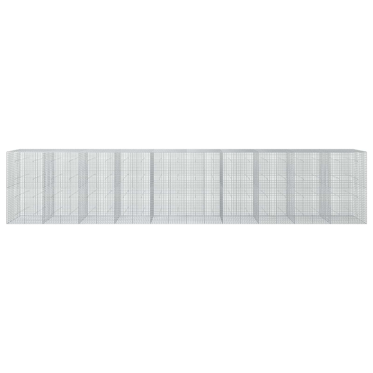 vidaXL Gabion with 5 mm Wire and 5x5 cm Mesh 1000x50x200 cm 3