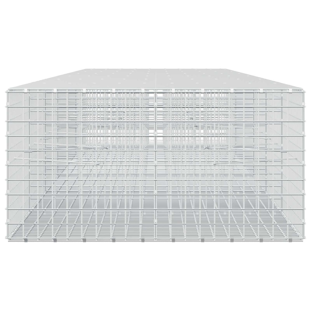 vidaXL Gabion with 5 mm Wire and 5x5 cm Mesh 650x100x50 cm 4