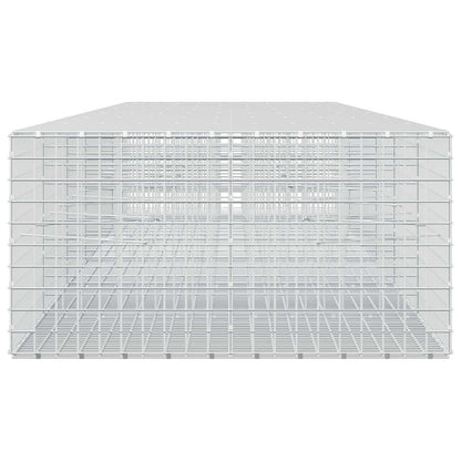 vidaXL Gabion with 5 mm Wire and 5x5 cm Mesh 650x100x50 cm 4