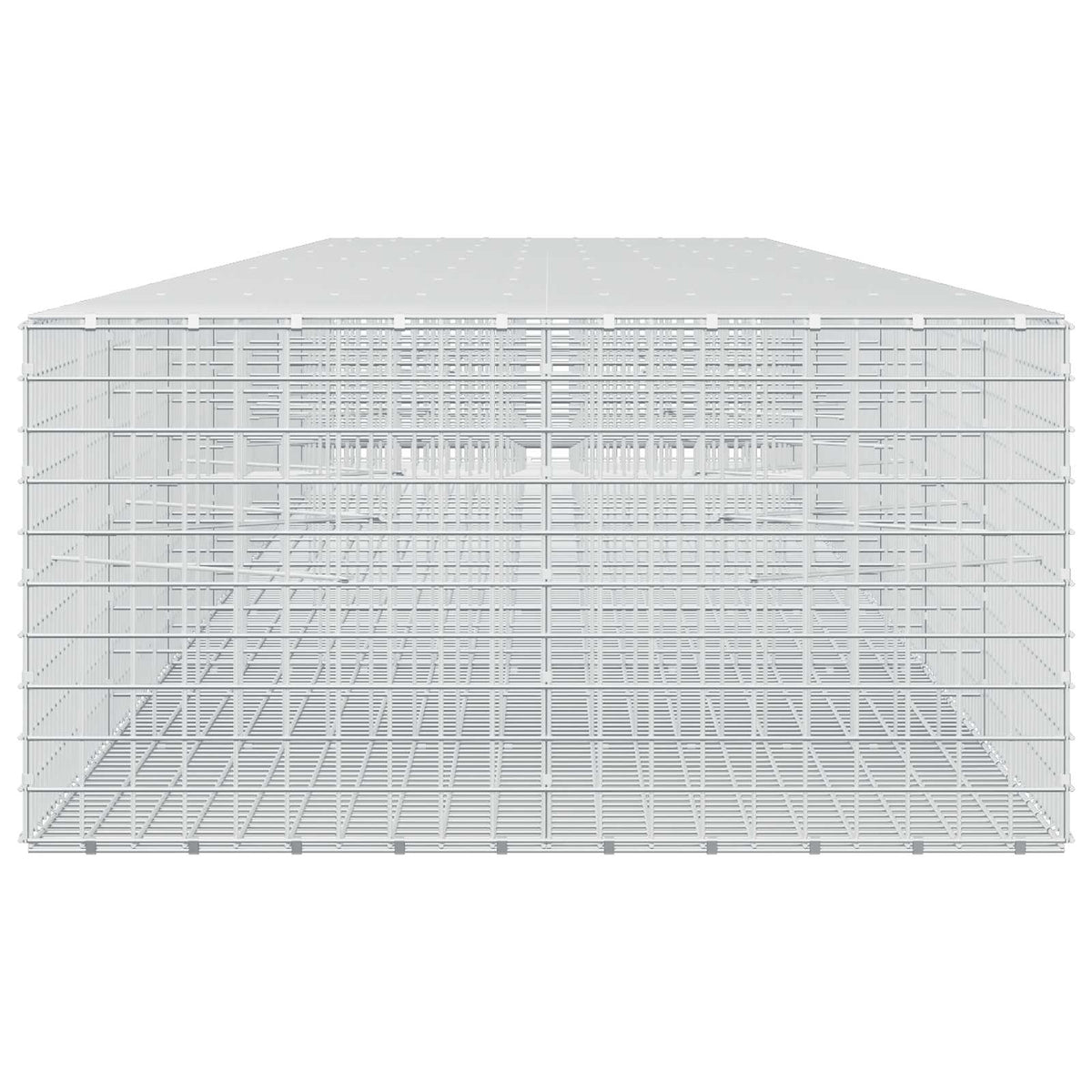 vidaXL Gabion with 5 mm Wire and 5x5 cm Mesh 750x100x50 cm 4