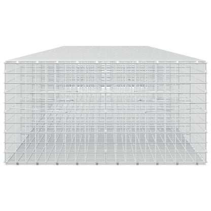 vidaXL Gabion with 5 mm Wire and 5x5 cm Mesh 750x100x50 cm 4