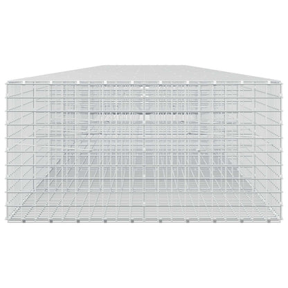 vidaXL Gabion with 5 mm Wire and 5x5 cm Mesh 1000x100x50 cm 4