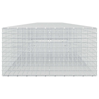 vidaXL Gabion with 5 mm Wire and 5x5 cm Mesh 1150x100x50 cm 4