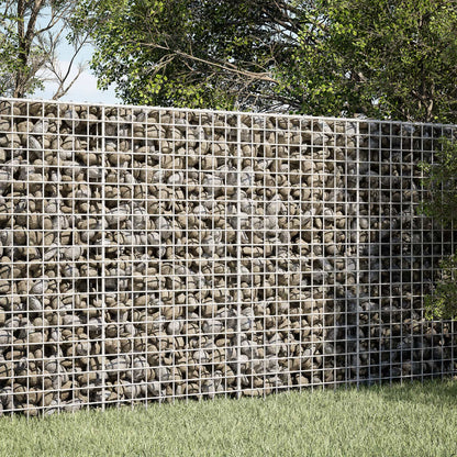 vidaXL Gabion with 5 mm Wire and 5x5 cm Mesh 50x100x100 cm